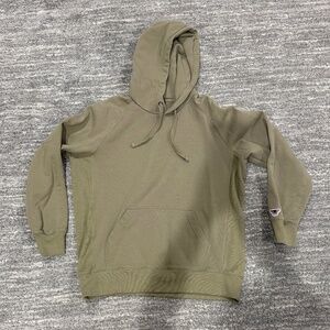 Devil-Dog Dungarees Hoodie Olive Size Large